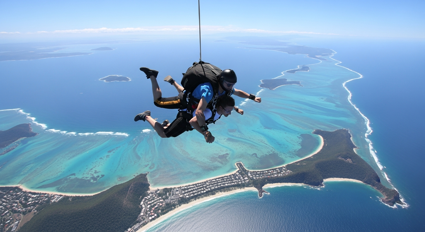 Skydiving Airlie Beach